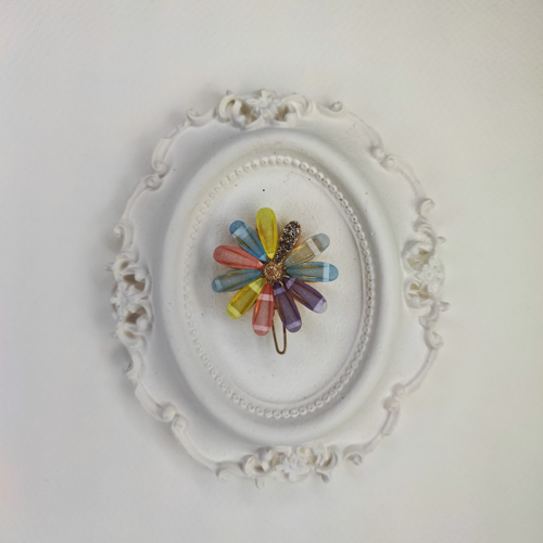 گیره مو مدل بابونه