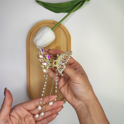 کلیپس مدل پروانه آویزدار