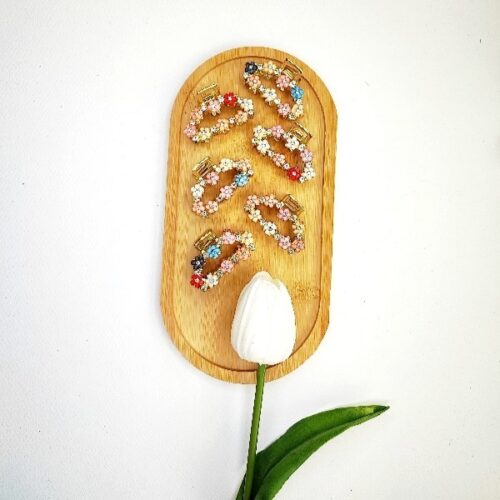 مینی کلیپس فلزی مدل شکوفه