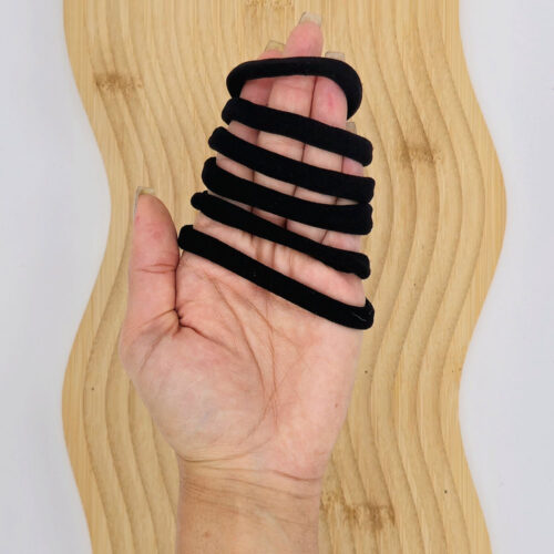 کش مو حوله ای ساده ( کارت 6 عددی )