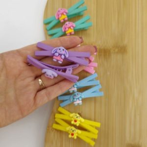 گیره مو انبری فانتزی طرح خرگوش