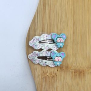 گیره مو تق تقی مدل عروسکی