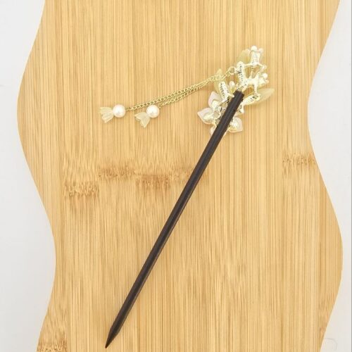 کانزاشی طرح گل نسترن مرواریدی