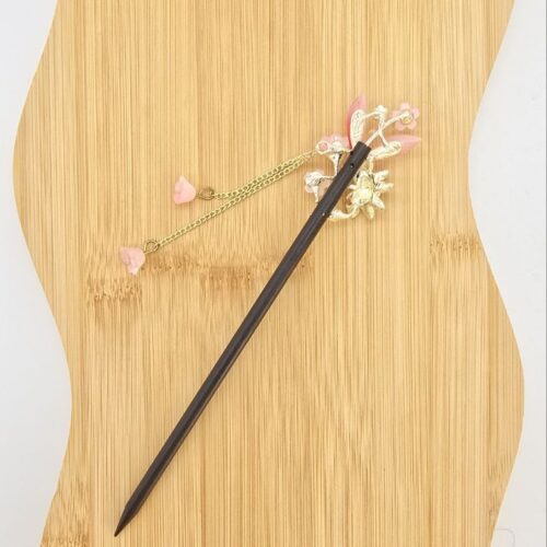 کانزاشی طرح نیلوفر مرداب صورتی