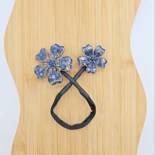 باند فر مدل گل آبی