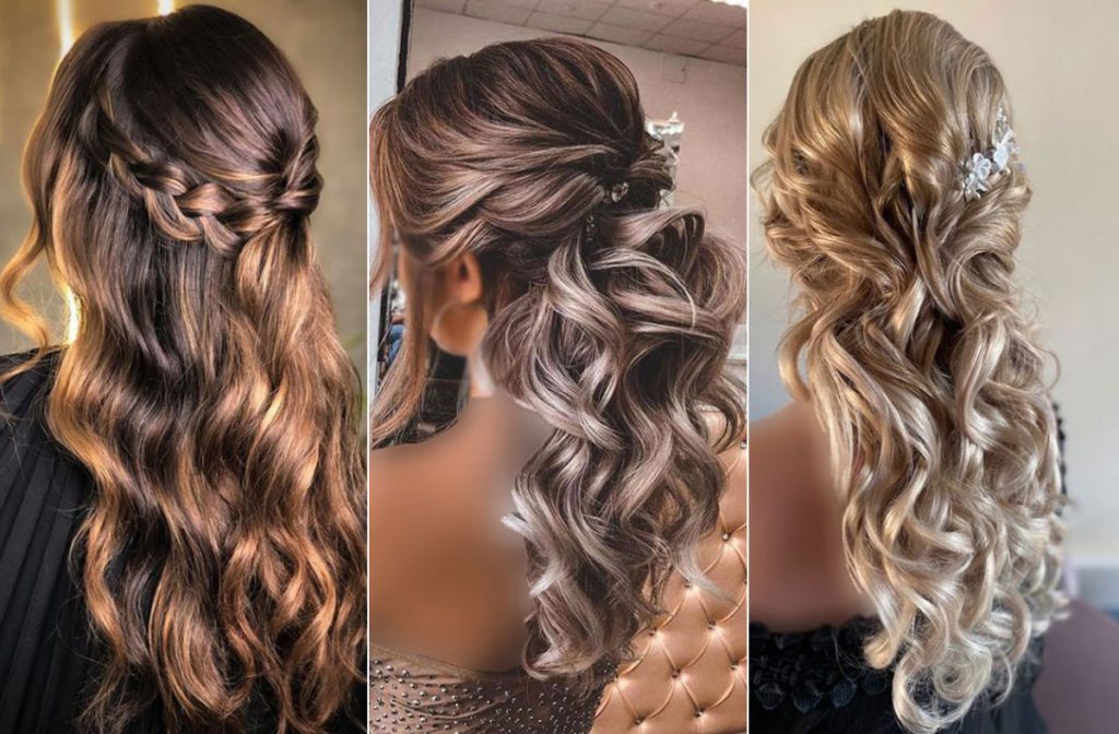 بهترین مدل موهای زنانه و دخترانه برای عروسی (۲۰۲۵) مدلهای موی نیمه باز برای عروسی