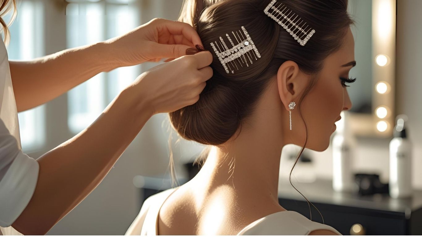 بهترین اکسسوری ها برای شینیون مو | راهنمای انتخاب و استفاده حرفهای چگونه از اکسسوریها در شینیون استفاده کنیم؟