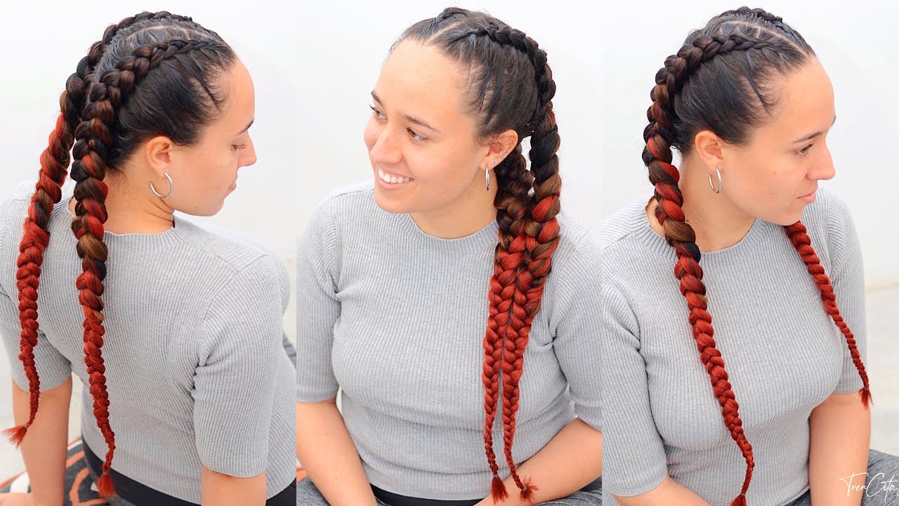 آموزش بستن مو زیر مقنعه به بهترین روش آموزش تصویری بافت مو هلندی زیر مقنعه