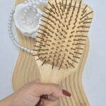 برس چوبی بامبو مستطیلی(بزرگ)