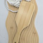 برس چوبی بامبو مستطیلی(بزرگ)