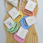 کش مو کارتی 3 عددی ( مدل حوله ای)