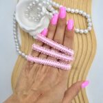 کش مو کارتی 3 عددی ( مدل حوله ای) - Image 2